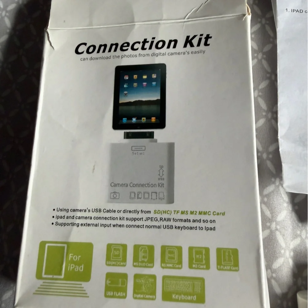 Connection Kit for iPad - White